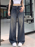 Women's Wide-Leg Jeans — Stone Grey