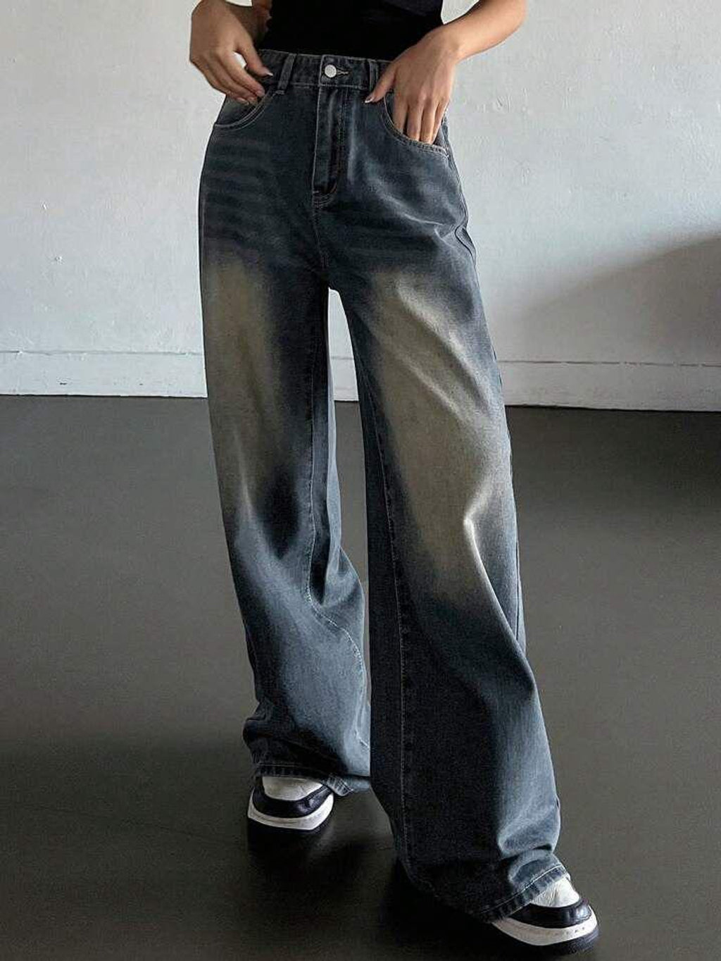Women's Wide-Leg Jeans — Dusk Indigo