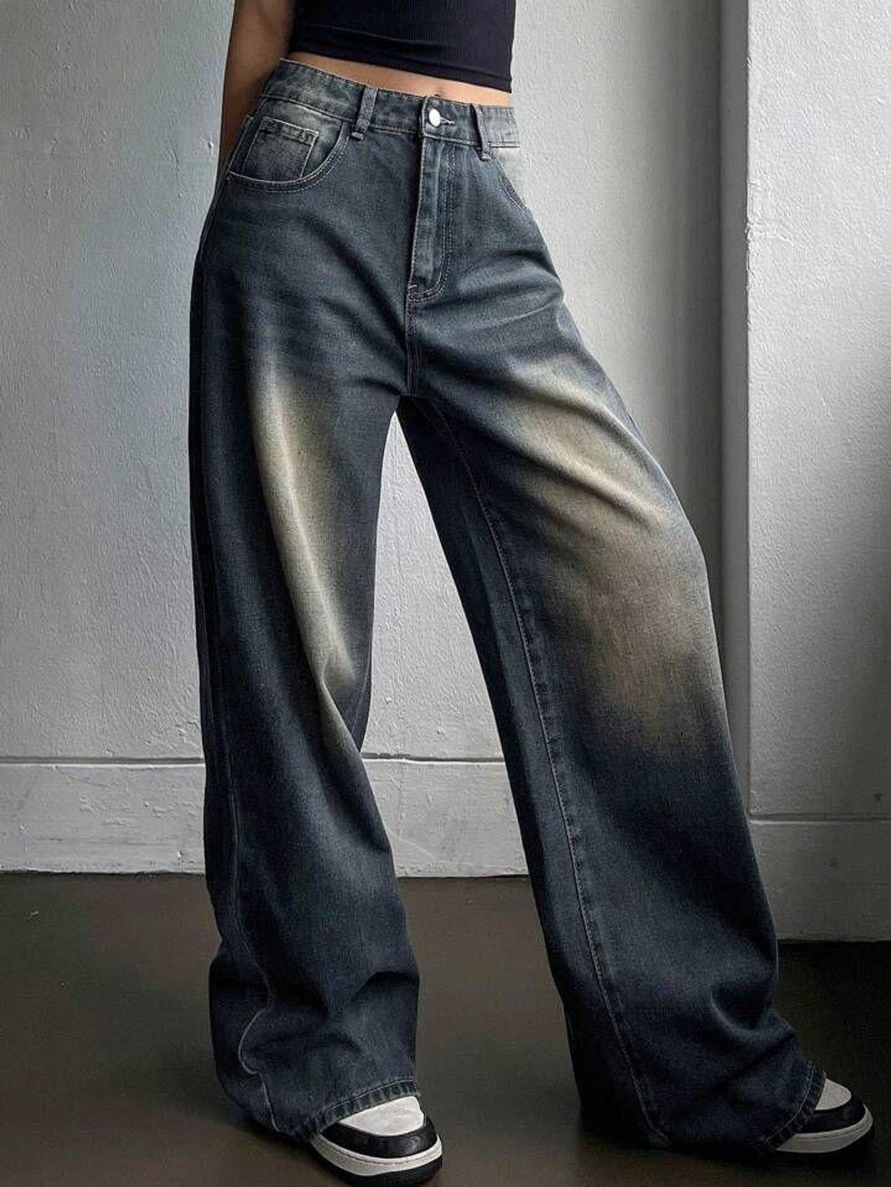 Women's Wide-Leg Jeans — Dusk Indigo