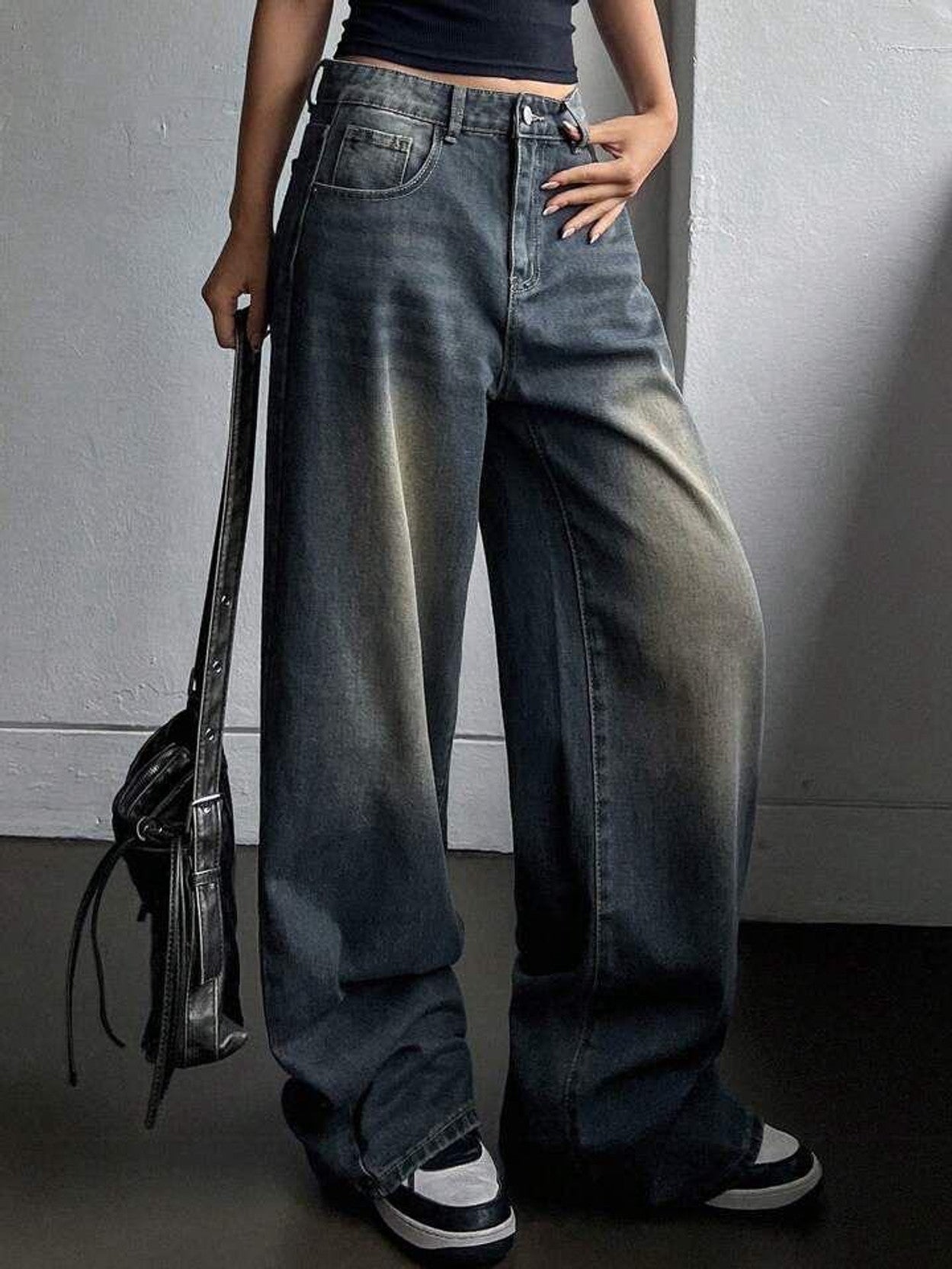Women's Wide-Leg Jeans — Dusk Indigo