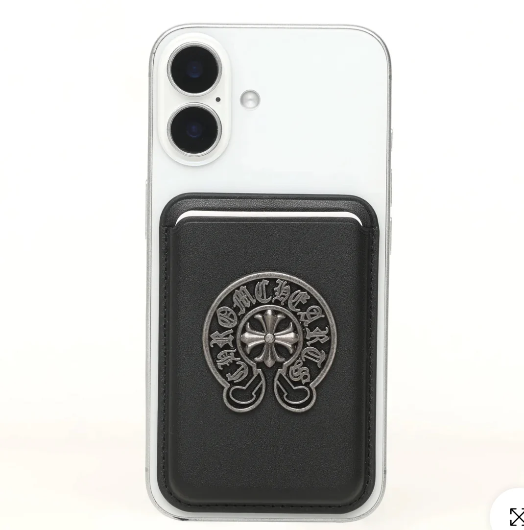 Magnetic Leather Wallet Case
